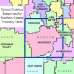 map of Madison County school districts
